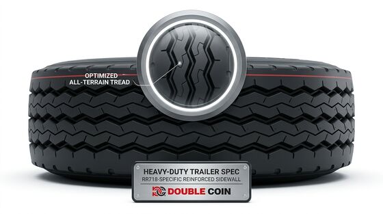 Opony do przyczep ciężarowych 11R22.5 12R22.5 Radial Tubeless