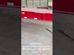 Połówna przyczepa o niskim położeniu i ciężkim zasięgu - dostępna na zamówienie